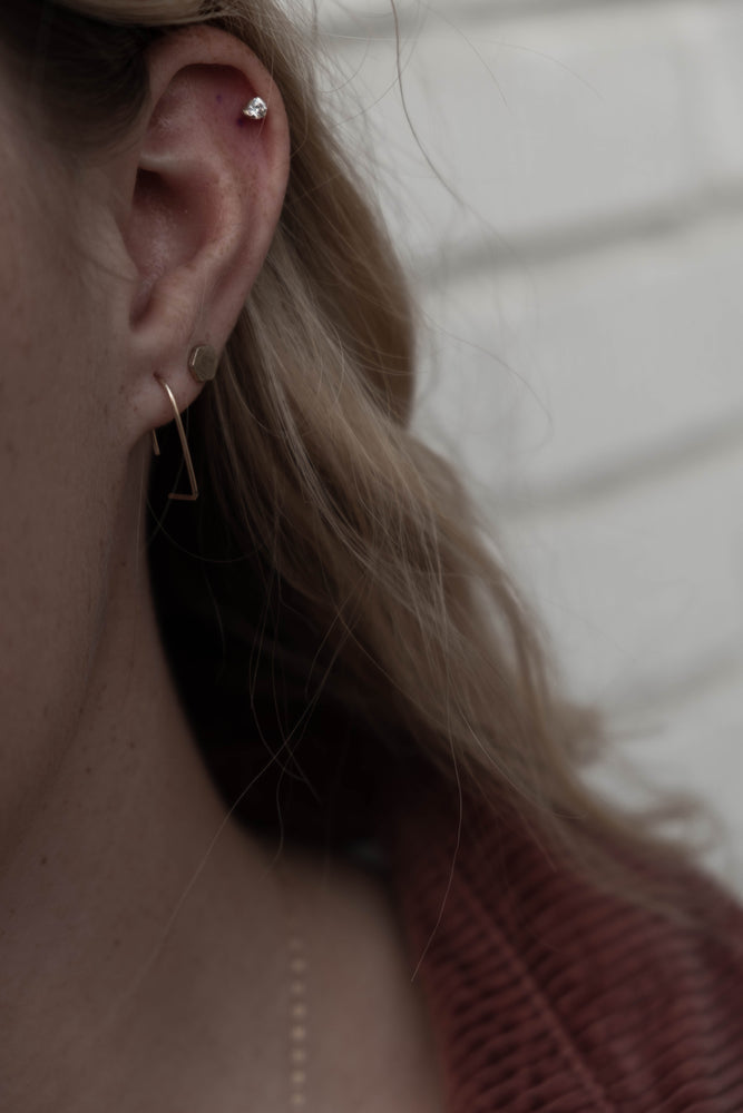 Geometric Arc Earrings