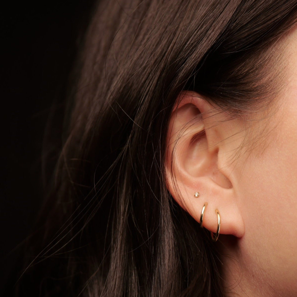 Huggie Hoop Earrings