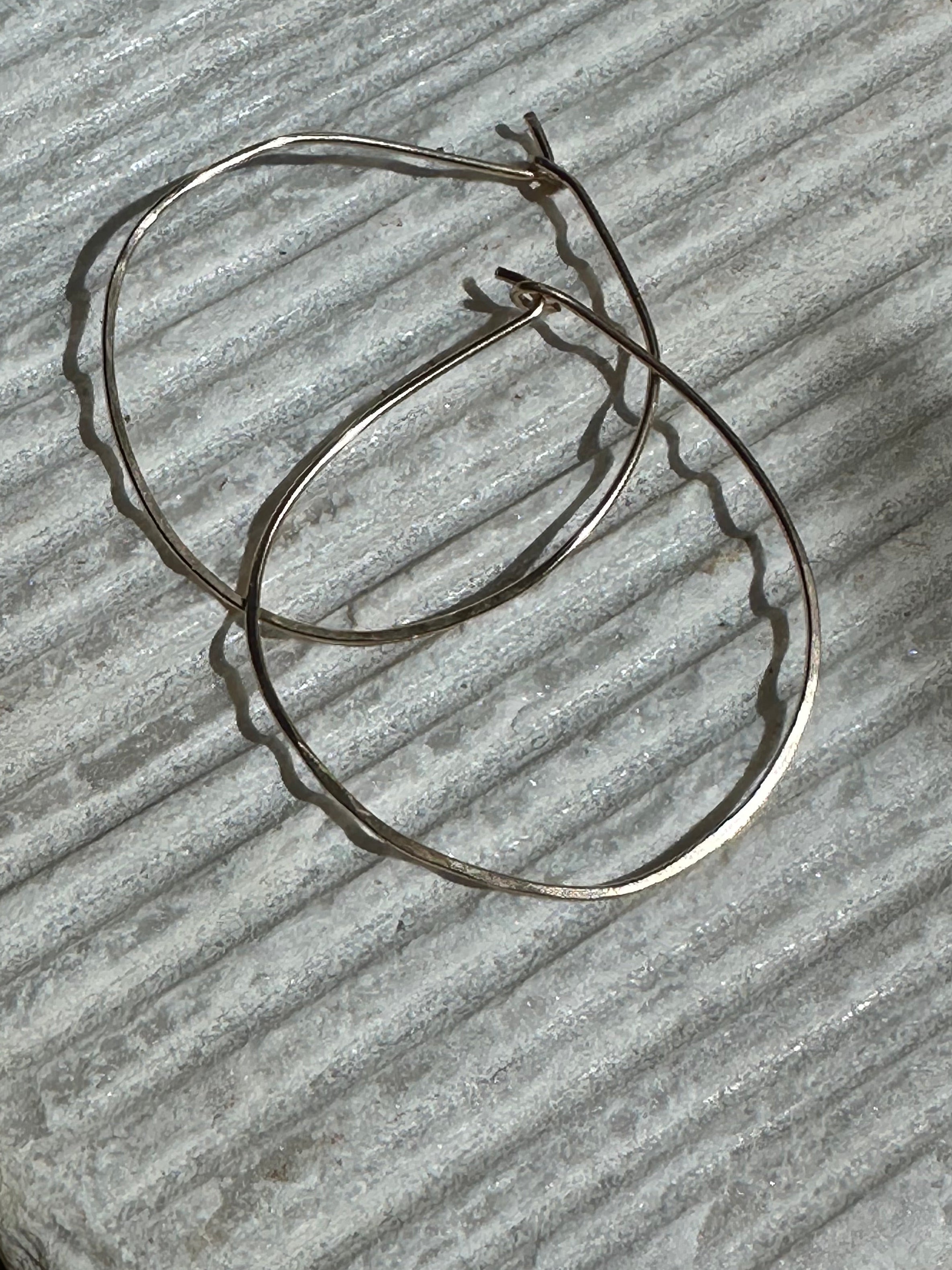 Hammered Hoops