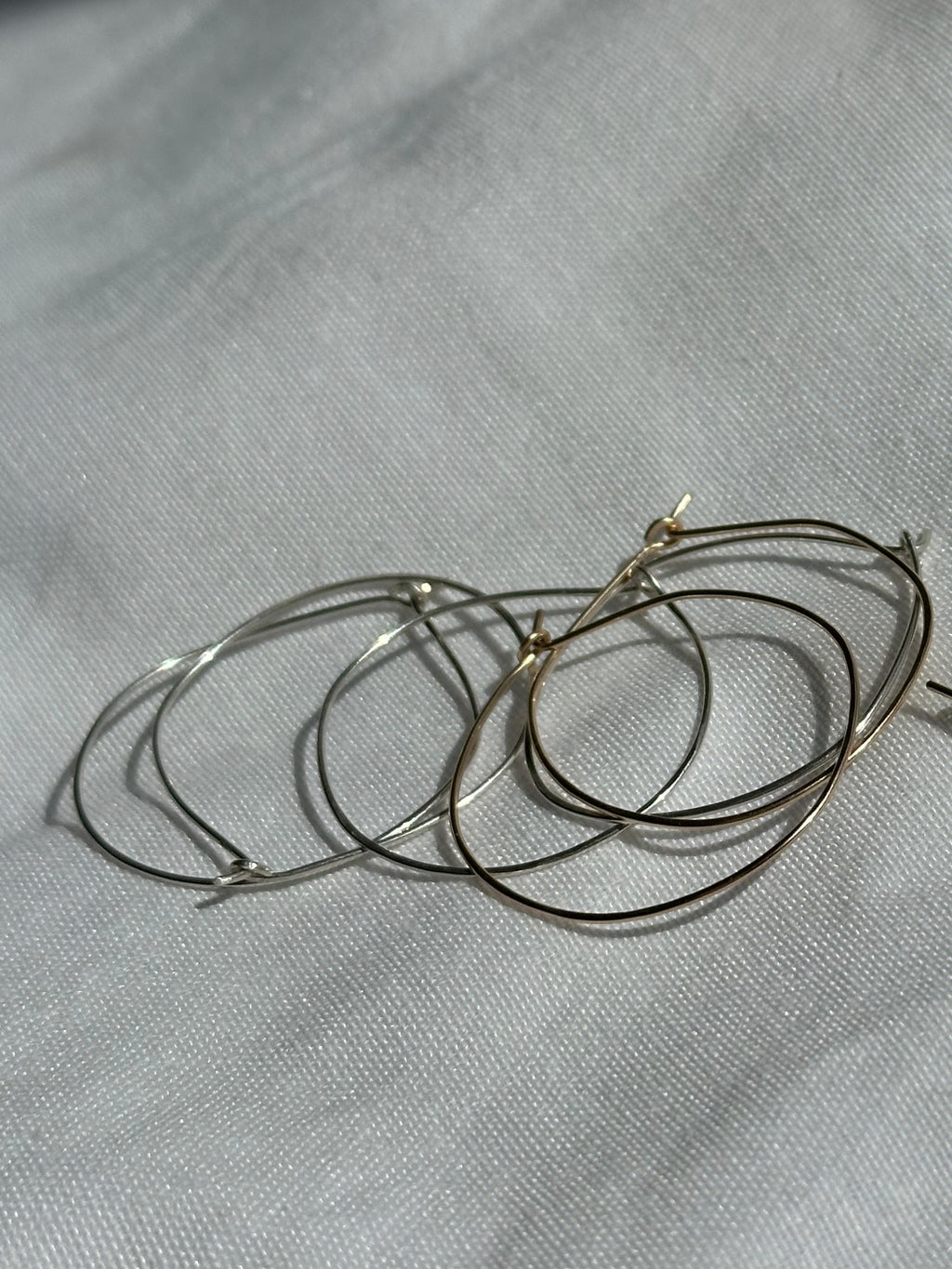 Hammered Hoops