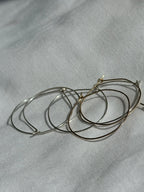Hammered Hoops