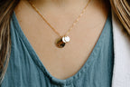 Stacking Coin Personalized Necklace