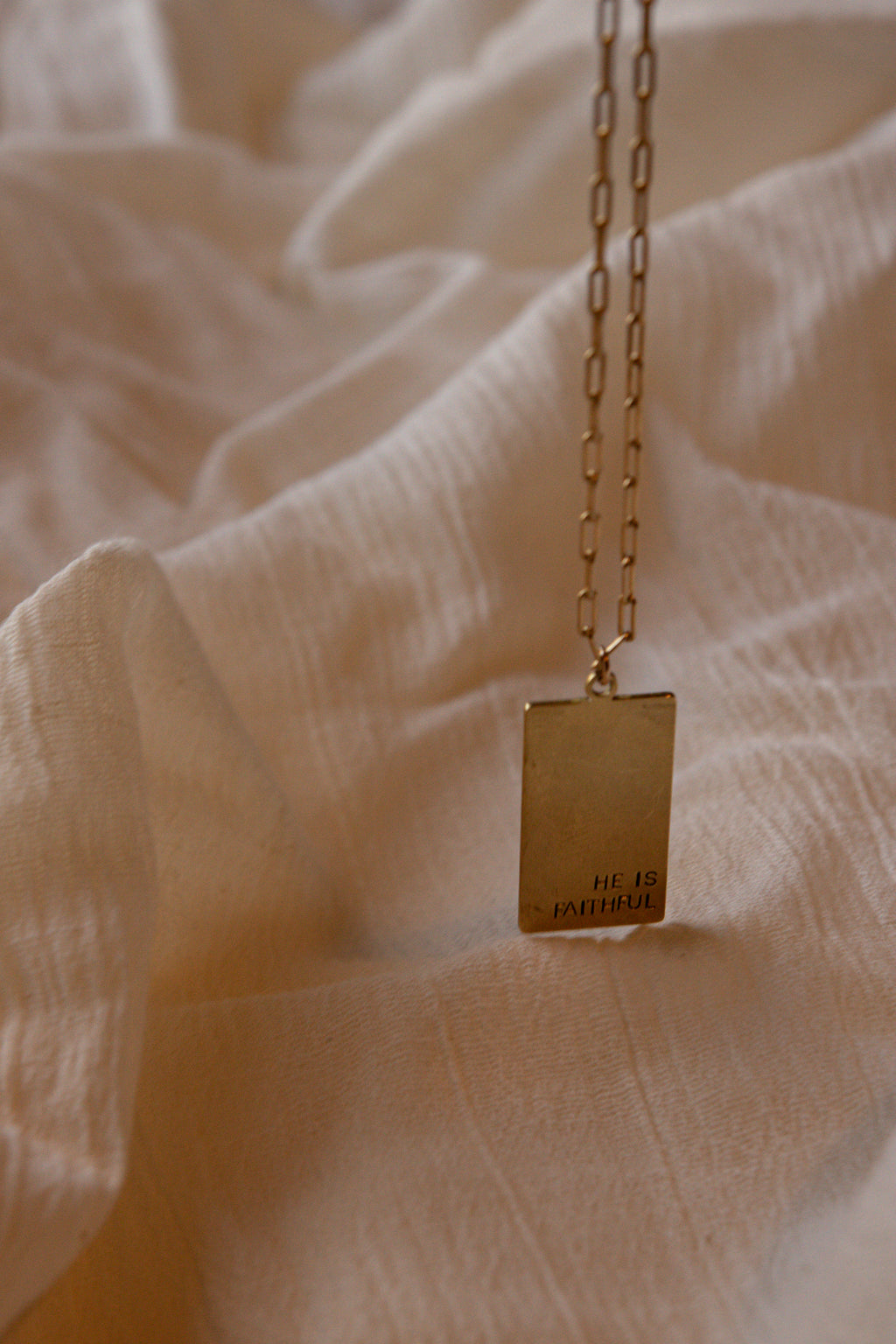 Tag Necklace