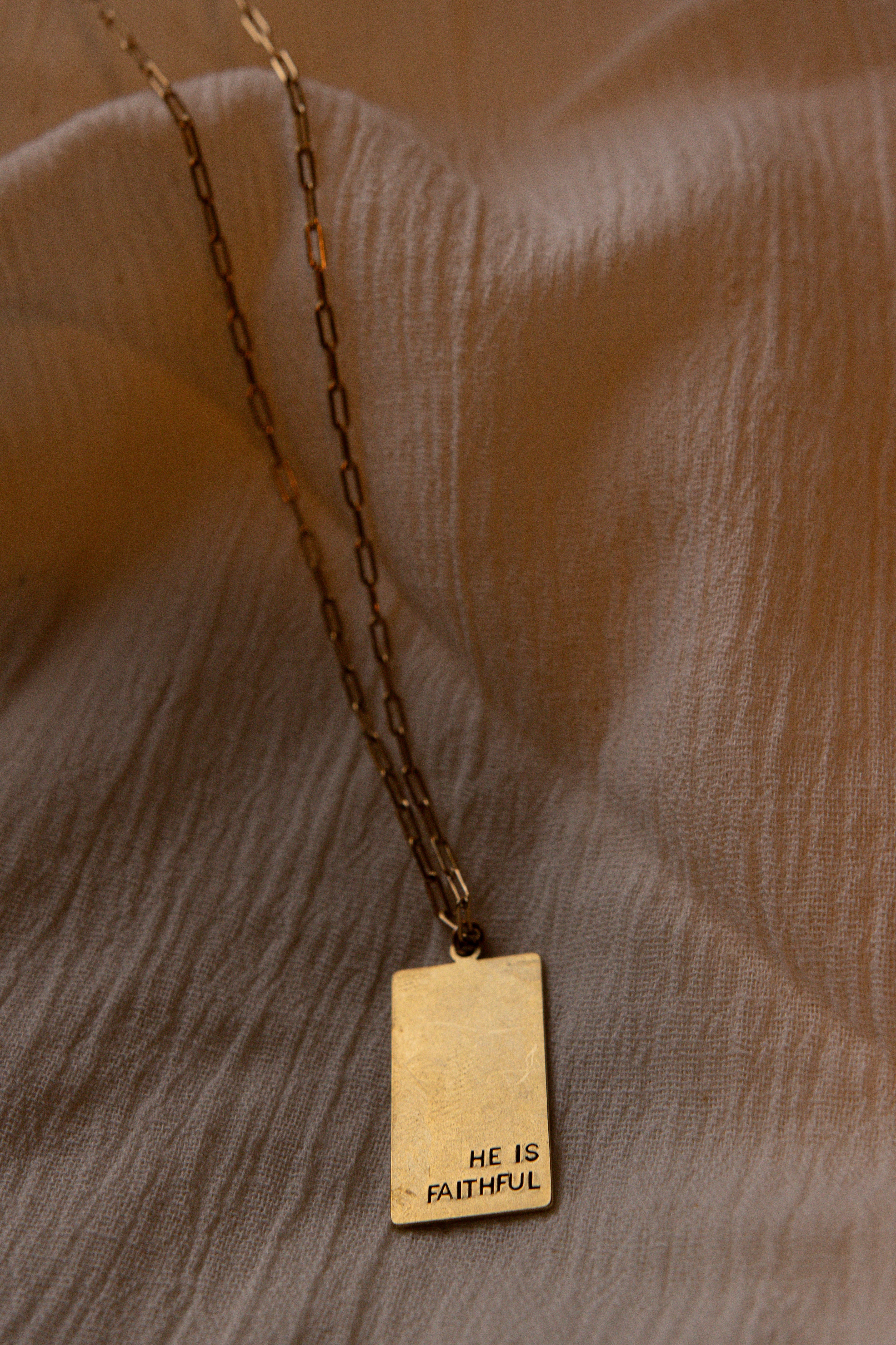 Tag Necklace
