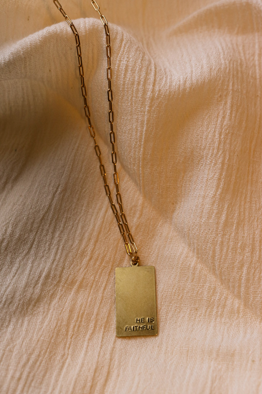 Tag Necklace