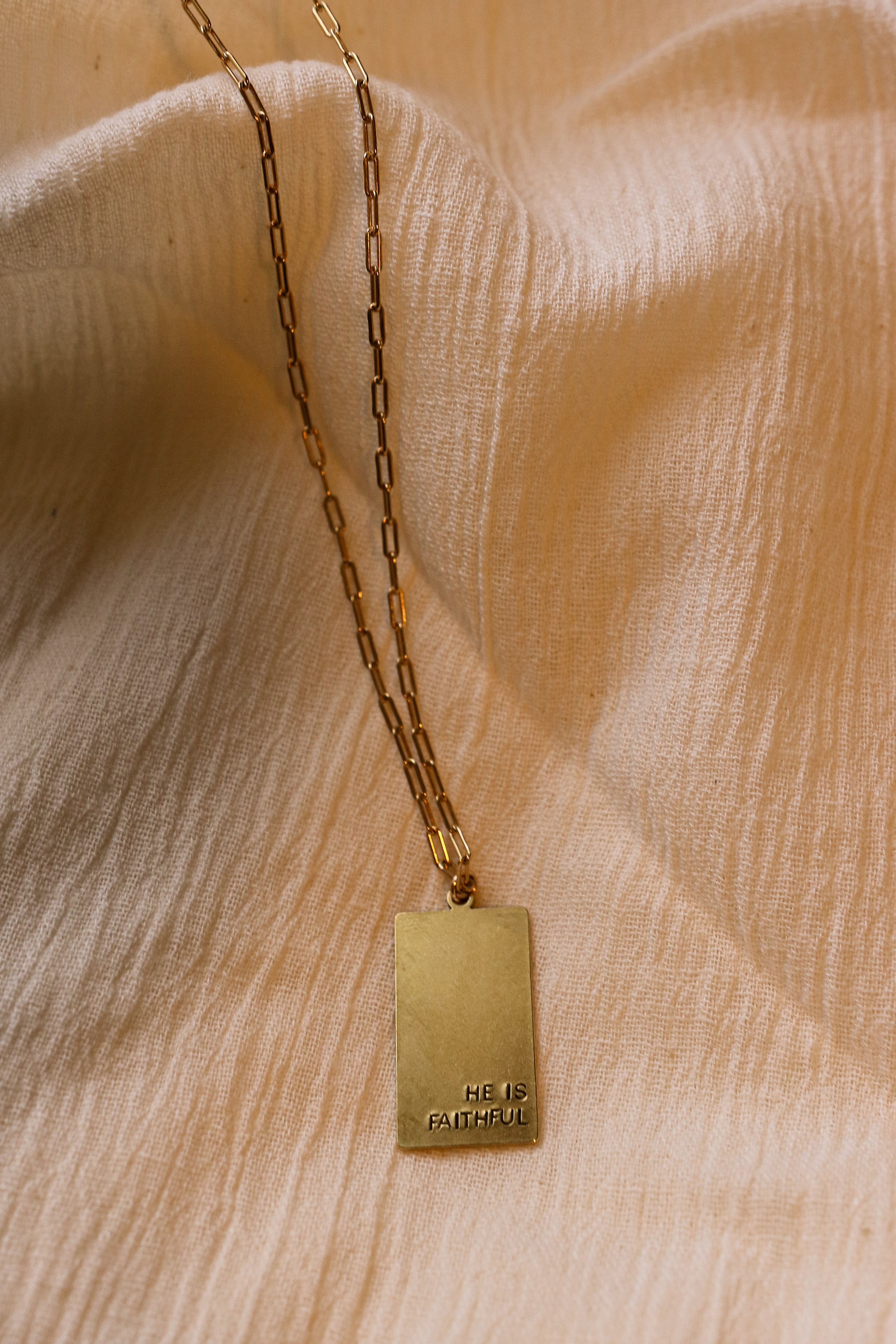 Tag Necklace