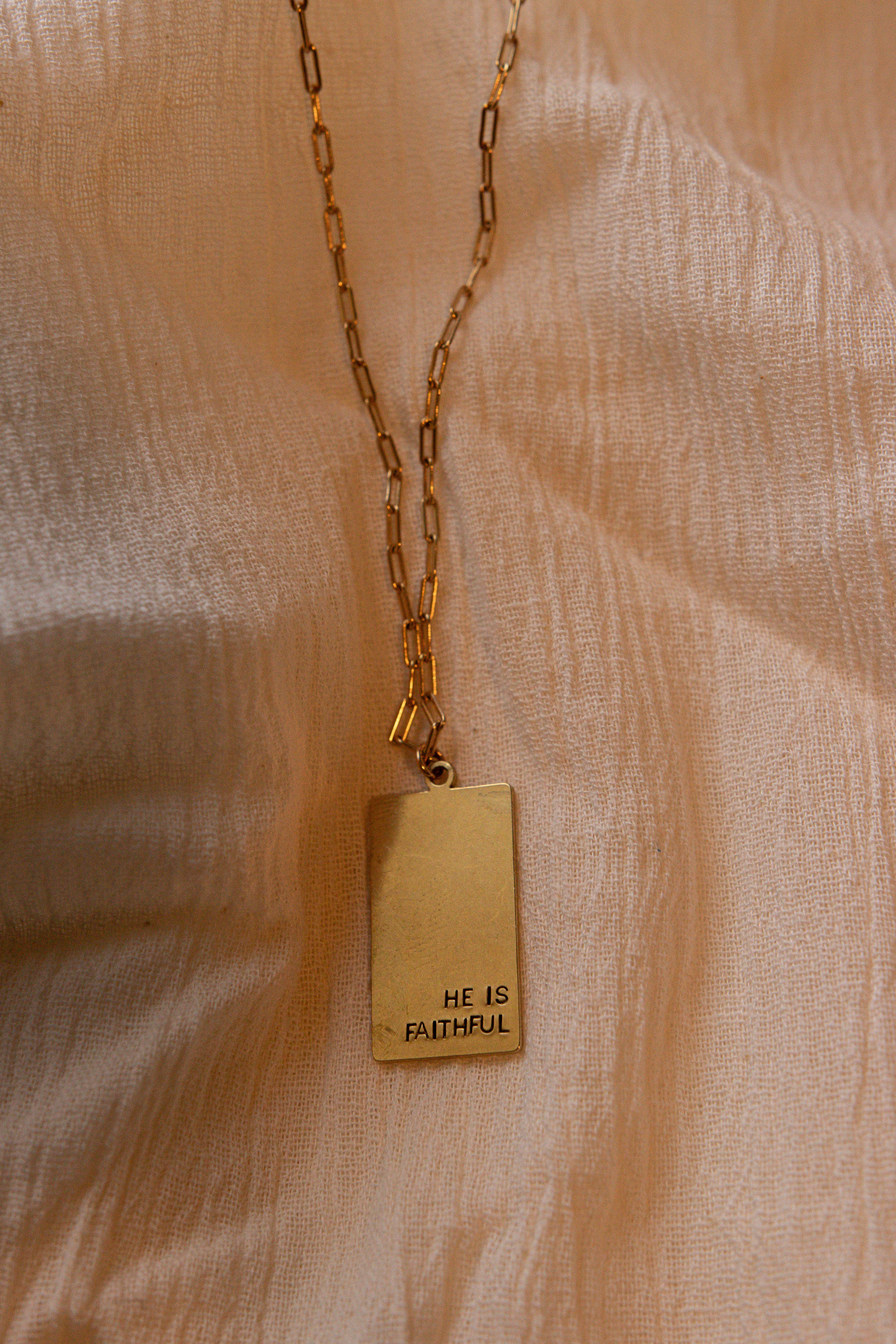 Tag Necklace